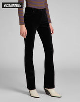 DAMSKIE SPODNIE JEANSOWE BREESE BOOT BLACK L31TMI01 112139879